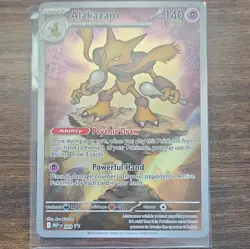 Alakazam 009 ME: Mega Evolution Promo Holo Stage 2 140 HP Pokemon TCG - Image 1