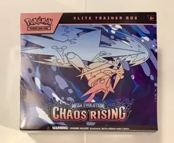 Pokemon TCG Chaos Rising - Elite Trainer Box (ETB) - Factory Sealed - Image 1