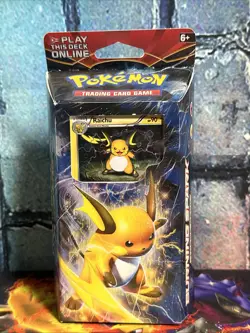Pokemon XY BREAKthrough Burning Spark Theme Deck [Raichu] Factory Sealed - Image 1