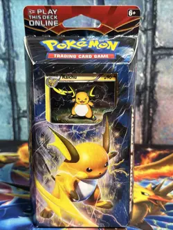 Pokemon XY BREAKthrough Burning Spark Theme Deck [Raichu] Factory Sealed - Image 4