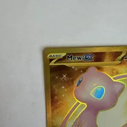 Mew EX Gold Secret Rare 205/165 2023 Pokemon Scarlet & Violet 151 English Mew En - Image 5