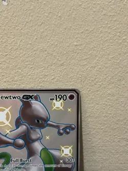 Pokemon TCG Mewtwo GX SV59/SV94 SM Hidden Fates Shiny Vault Shiny Holo Rare MINT - Image 5