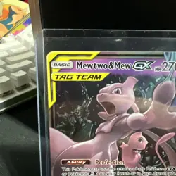 Pokemon Sun & Moon - Unified Minds Mewtwo & Mew GX Tag Team 71/236 Holo - Image 2