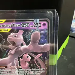 Pokemon Sun & Moon - Unified Minds Mewtwo & Mew GX Tag Team 71/236 Holo - Image 3