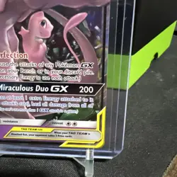 Pokemon Sun & Moon - Unified Minds Mewtwo & Mew GX Tag Team 71/236 Holo - Image 5