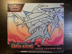 *SEALED* Pokemon Center Chaos Rising ETB Elite Trainer Box - Image 1