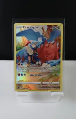 Pokemon TCG Druddigon TG09/TG30 NM Silver Tempest Trainer Gallery Ultra Rare - Image 1