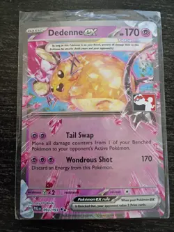 Dedenne Ex Pokemon TCG Prize Pack Series 4 Play Stamp 093/193 - Image 4