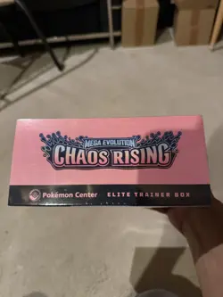 Pokemon TCG Chaos Rising Pokemon Center ETB SEALED - Image 4