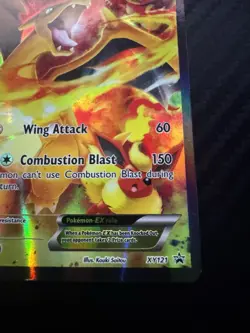Pokemon TCG Charizard EX XY121 Black Star Promo - Image 2