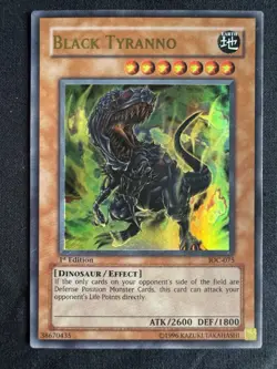 Yugioh! Black Tyranno IOC-075 Invasion of Chaos 1st Edition - Image 2