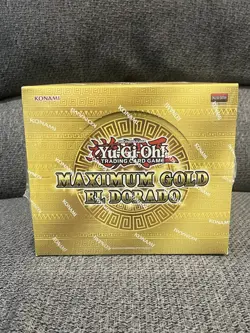 MAXIMUM GOLD EL DORADO YUGIOH BOX DISPLAY SEALED - Image 1