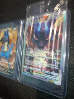 Lucario V Sword&sheild And Crown Zenith Factory Sealed Etb Holo Promo - Image 5