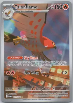 Talonflame 091 Perfect Order Holo Fire Pokemon Card NM - Image 1