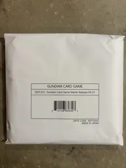 Gundam Card Game Starter Release Kit 01 - SKIT-01 Factory Sealed - Image 1