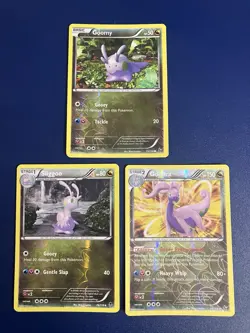 GOOMY, SLIGGOO, GOODRA Holo Pokemon 3 Card Lot NM - Image 1