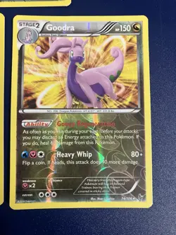 GOOMY, SLIGGOO, GOODRA Holo Pokemon 3 Card Lot NM - Image 4