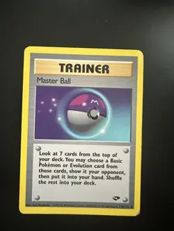 Pokemon Card TCG - Master Ball - 1st Edition Gym Challenge 116/132 - - Image 1