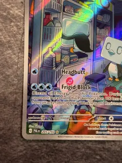 Pokemon TCG: Eiscue 205/193 - Paldea Evolved Illustration Rare - NM - M Card - Image 2