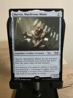Marvin, Murderous Mimic 253 Duskmourn: House of Horror Magic: The Gathering NM - Image 1
