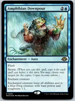 Amphibian Downpour Foil R Modern Horizons 3 51 NM - Image 1