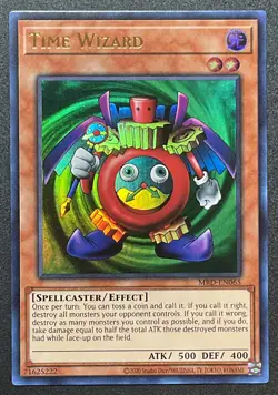 Yu-Gi-Oh TCG Metal Raiders (Worldwide English) Time Wizard (Ultra Rare) NM - Image 1