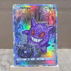 Pokemon Gengar Holo Poison Jab FAN ART NON-TCG - Image 1