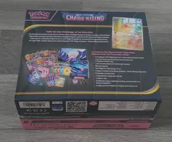 Pokemon Center Chaos Rising Elite Trainer Box ETB Factory Sealed In Hand PKC - Image 2