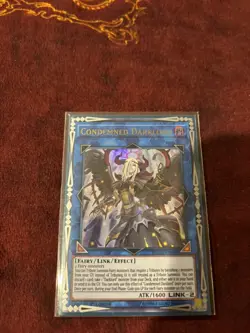Yugioh! Condemned Darklord DUOV-EN006 Ultra Rare 1st Edition NM - Image 1