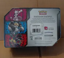 Pokemon Power Partnership Mewtwo & Mew GX Tag Team Tin – Factory Sealed - Image 5