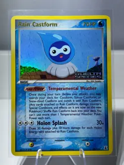 Rain Castform - EX Delta Species - 26/113 - Stamped Reverse Holo - Pokemon - Image 1