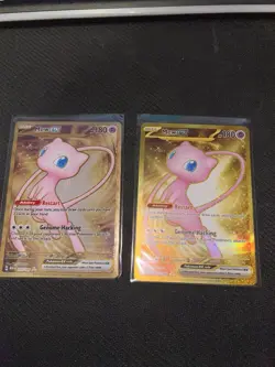 Pokemon Sv 151 Mew Metal Promo And Secret Rare Mew Ex - Image 1