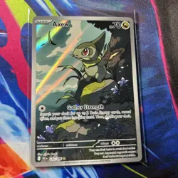 Pokemon TCG Axew Black Bolt English Edition Illustration Rare NM - Image 1