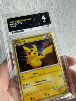 ACE 4 - Pokemon TCG Pikachu World Collection 2010 Grand Canyon USA Holo Promo - Image 1