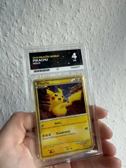 ACE 4 - Pokemon TCG Pikachu World Collection 2010 Grand Canyon USA Holo Promo - Image 3
