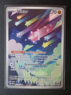 Minior 201/182 Pokemon TCG Paradox Rift Illustration Rare 98 - Image 1