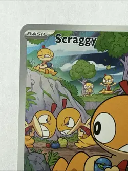 Pokemon Scraggy (Illustration Rare) Scarlet & Violet White Flare 138/086 - Image 4