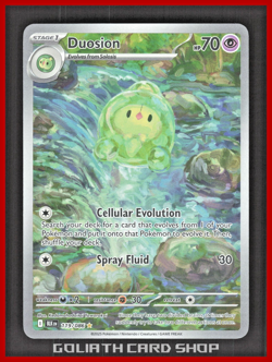 Duosion 119/086 Illustration Rare - Sv10.5: Black Bolt Pokemon TCG - Image 1