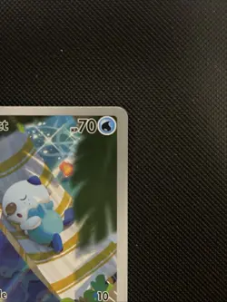 Oshawott Illustration Rare Water Holo SV White Flare #105/086 Pokemon TCG - Image 3