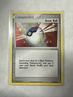 Great Ball 92/112 Uncommon Ex Fire Red & Leaf Green Reverse Holo Singles Pokemon - Image 1