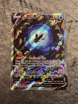 Pokemon TCG Lumineon v GG39/GG70 Crown Zenith SWSH Near Mint Condition - Image 1