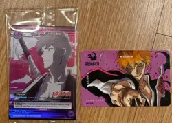 Round one 1 x Bleach Game and Ichigo Kurosaki Union Arena Sealed Promo Card - Image 1