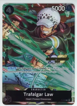 Trafalgar Law #P-038 (CS 2024 Event Pack) One Piece TCG Championship Card - Image 1
