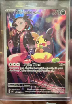 Marnie’s Morpeko 206 Sv: Scarlet & Violet Promo Cards Holo - Image 1