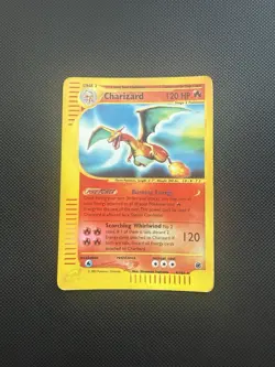 POKEMON CARD - Charizard - EXPEDITION 6/165 - 2002 - Reverse HOLO - ENGLISH - Image 1