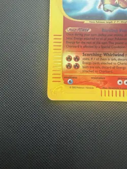POKEMON CARD - Charizard - EXPEDITION 6/165 - 2002 - Reverse HOLO - ENGLISH - Image 3