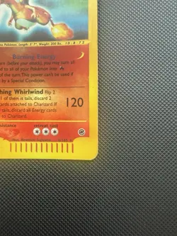 POKEMON CARD - Charizard - EXPEDITION 6/165 - 2002 - Reverse HOLO - ENGLISH - Image 4