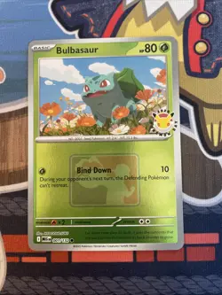 Pokemon Card Bulbasaur 001/132 Pokemon Day 2026 Play! Stamp League Promo NM - Image 1