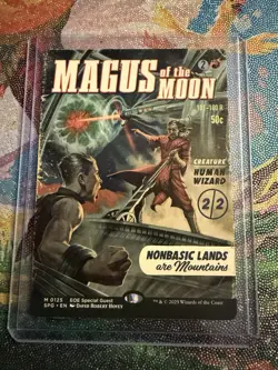 Magus of the Moon Rare Creature Red MTG EOE Special Guest English M0125 - Image 1