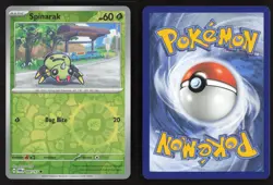 Spinarak 004/167 Common Twilight Masquerade Pokemon Reverse Holo Near Mint - Image 3
